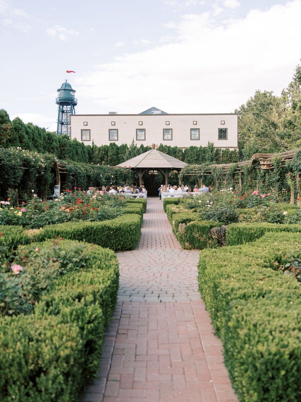 The garden ceremony grounds at Ashton Gardens, Thanksgiving Point