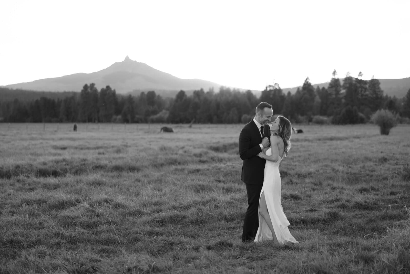 Gina and Ford wedding portrait, Utah