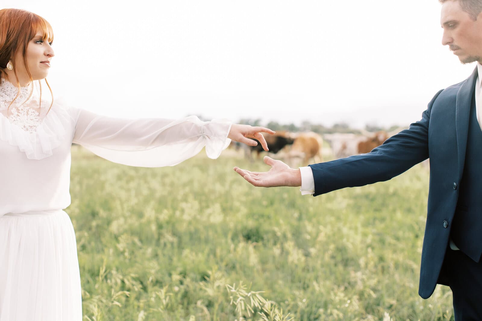 Rustic high-western Utah ceremony, when you say nothing at all