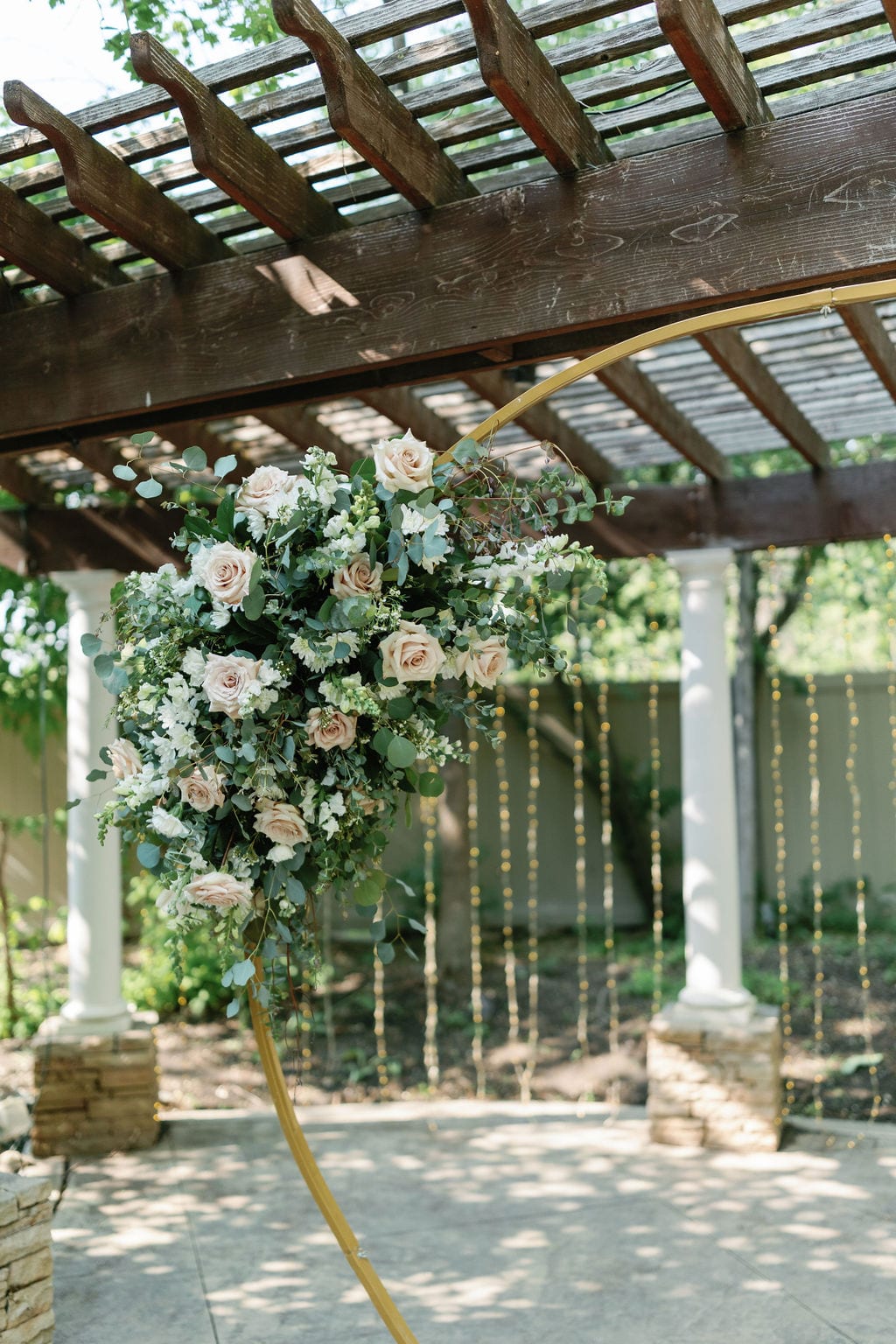 The garden pergola at Eldredge Manor, Bountiful